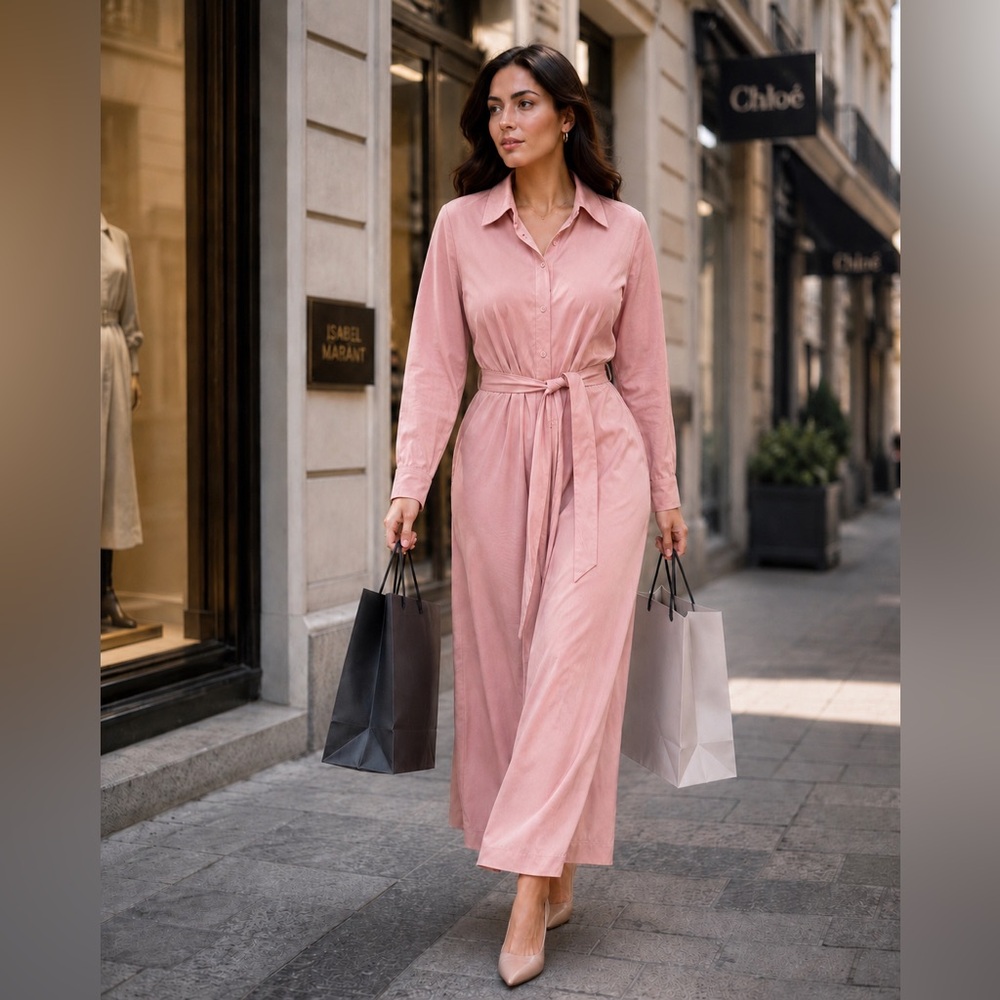 Vintage Retro Midi Dress 60s 70s | By Parade New York Sz M Immaculate Condition!